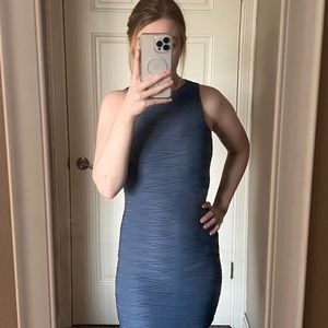 Blue Bodycon dress